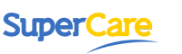This is the SuperCare Logo for patients to see the company